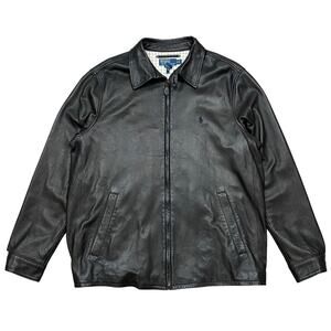 Polo by Ralph Lauren Black Leather Jacket